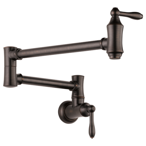 Delta Traditional Wall Mount Pot Filler - Venetian Bronze