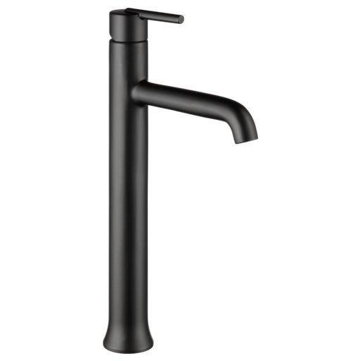 Trinsic Single Handle Vessel Bathroom Faucet - Matte Black