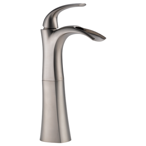 Nyla Single Handle Centerset Bathroom Faucet with Riser - Stainless