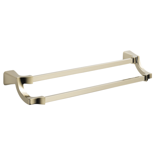 Tesla 24" Double Towel Bar - Polished Nickel