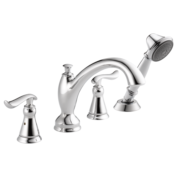 Linden Roman Tub with Hand Shower Trim - Chrome