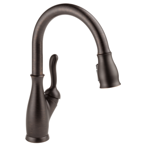 Leland Single Handle Pull-Down Kitchen Faucet with ShieldSpray Technology - Venetian Bronze
