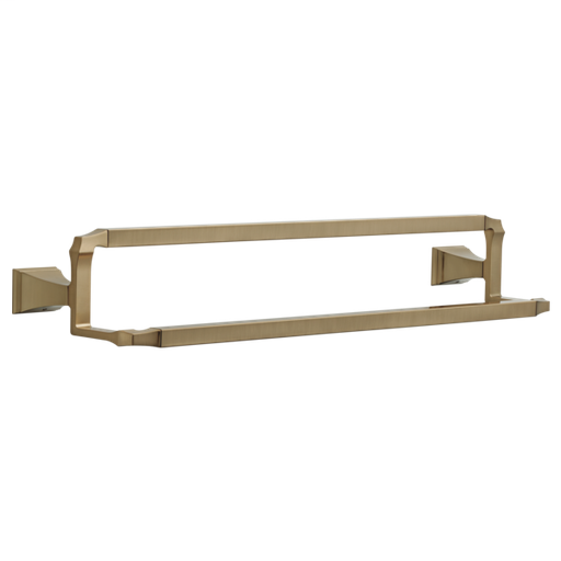 Dryden 24" Double Towel Bar - Champagne Bronze