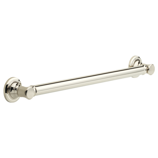 Delta 24" Traditional Decorative ADA Grab Bar - Polished Nickel