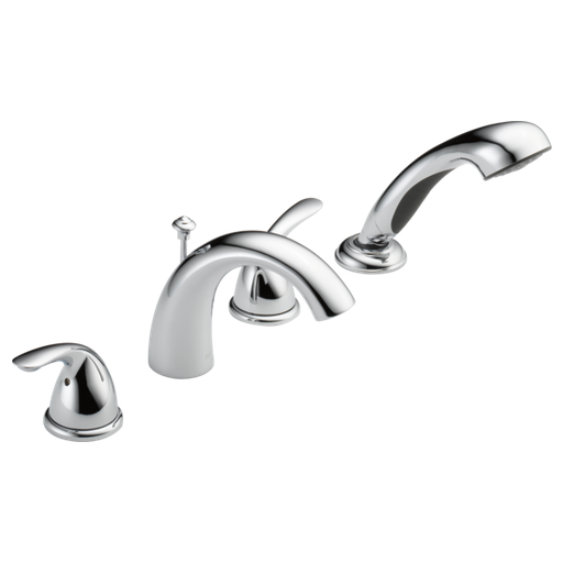Classic Roman Tub with Hand Shower Trim - Chrome