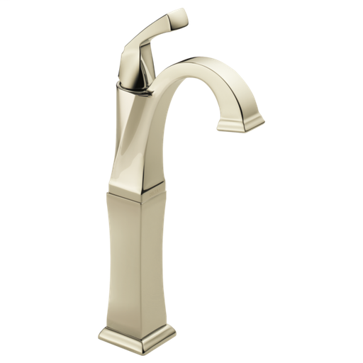 Dryden Single Handle Vessel Bathroom Faucet - Polished Nickel