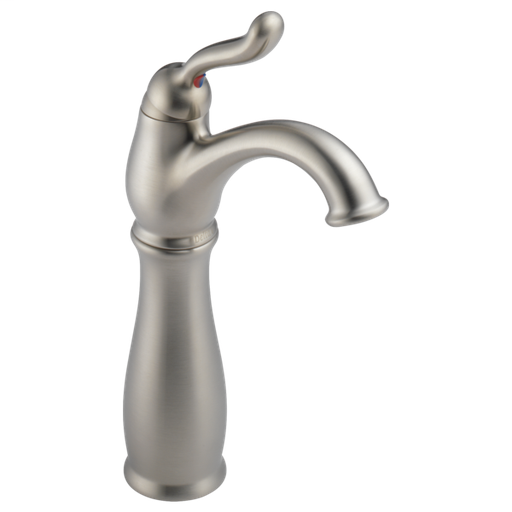Leland Single Handle Centerset Bathroom Faucet with Riser - Stainless