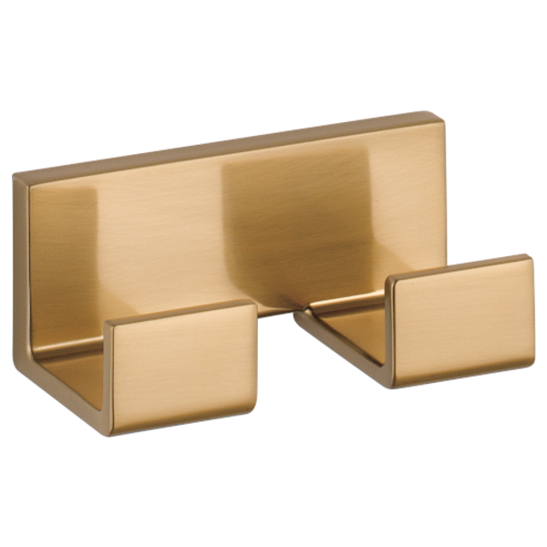 Vero Double Robe Hook - Champagne Bronze