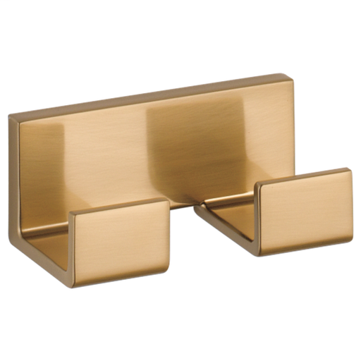 Vero Double Robe Hook - Champagne Bronze