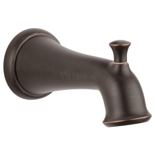 Linden Tub Spout - Pull-Up Diverter - Venetian Bronze