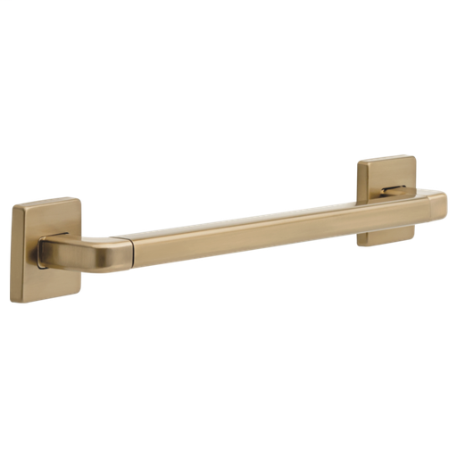 Delta 18" Angular Modern Decorative ADA Grab Bar - Champagne Bronze