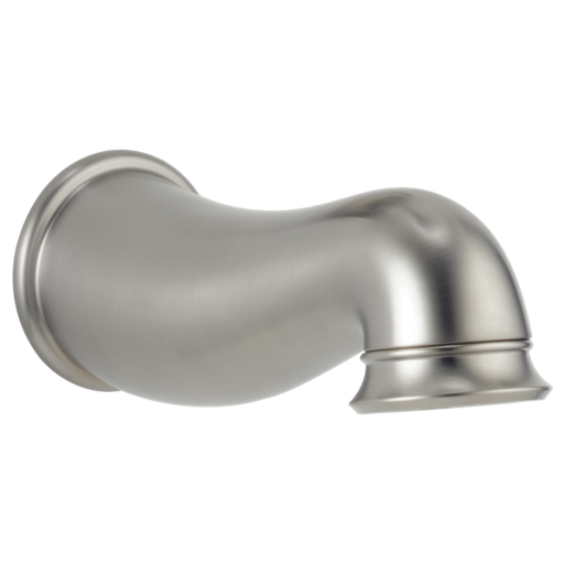 Lockwood Tub Spout - Pull-Down Diverter - Stainless