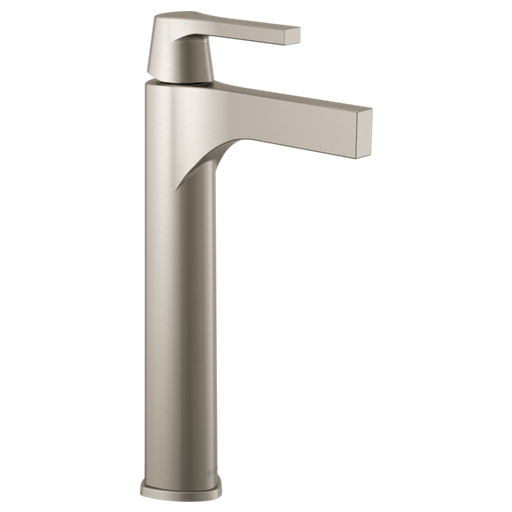 Zura Single Handle Vessel Bathroom Faucet - Stainless