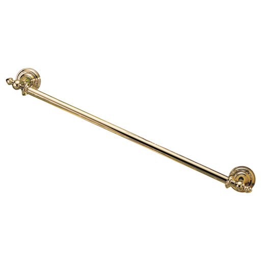 Victorian 24" Towel Bar - Polished Brass