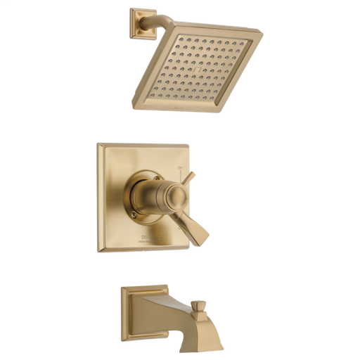 Dryden TempAssure 17T Series Tub & Shower Trim - Champagne Bronze