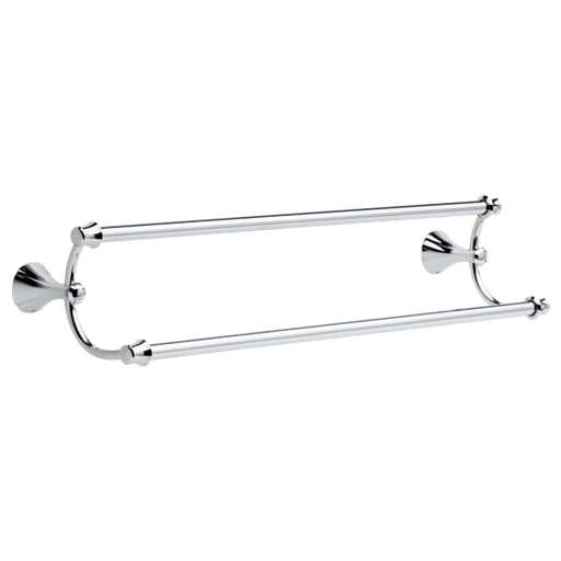Addison 24" Double Towel Bar - Chrome