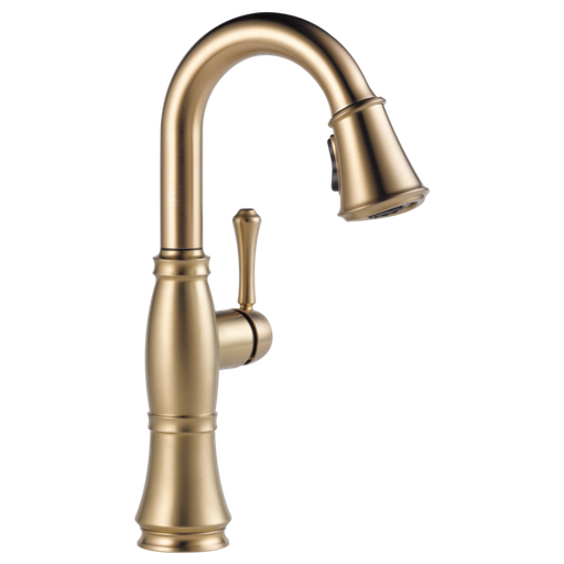 Cassidy Single Handle Pull-Down Bar / Prep Faucet - Champagne Bronze
