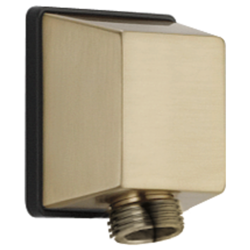 Delta Square Wall Elbow for Hand Shower - Champagne Bronze