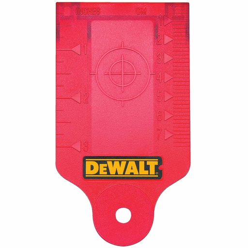 Product image for DeWalt DW0730 Laser Level Target Card