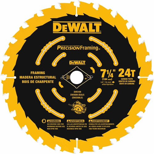 Product image for DIT DW3194 7-1/4 40T Single Precisi