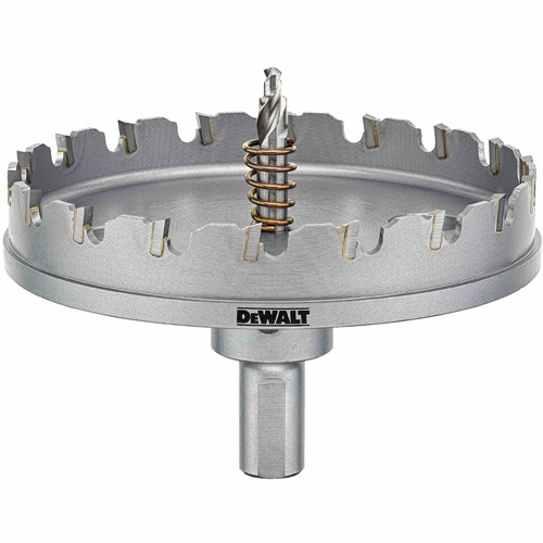 Product image for DEW DWACM1864 4IN MTL CUT CARBIDE HOLESAW