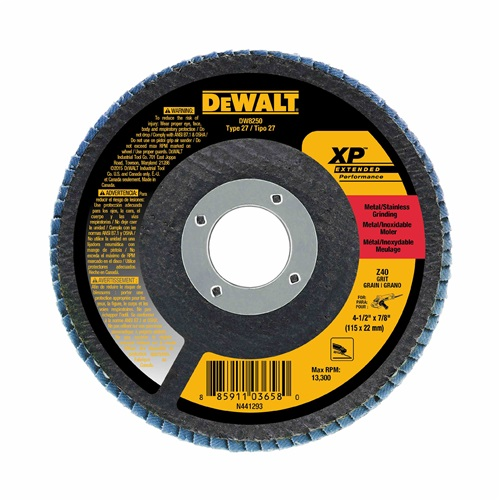 Product image for DIT DW8253 4-1/2IN 120G XP FLAPDISC