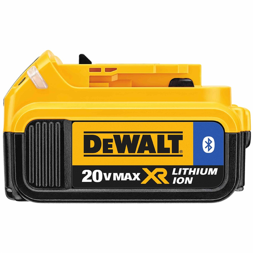 Product image for DEW DCB204BT 20V MAX XR LI-ION BATTERY W/ BLUETOOTH