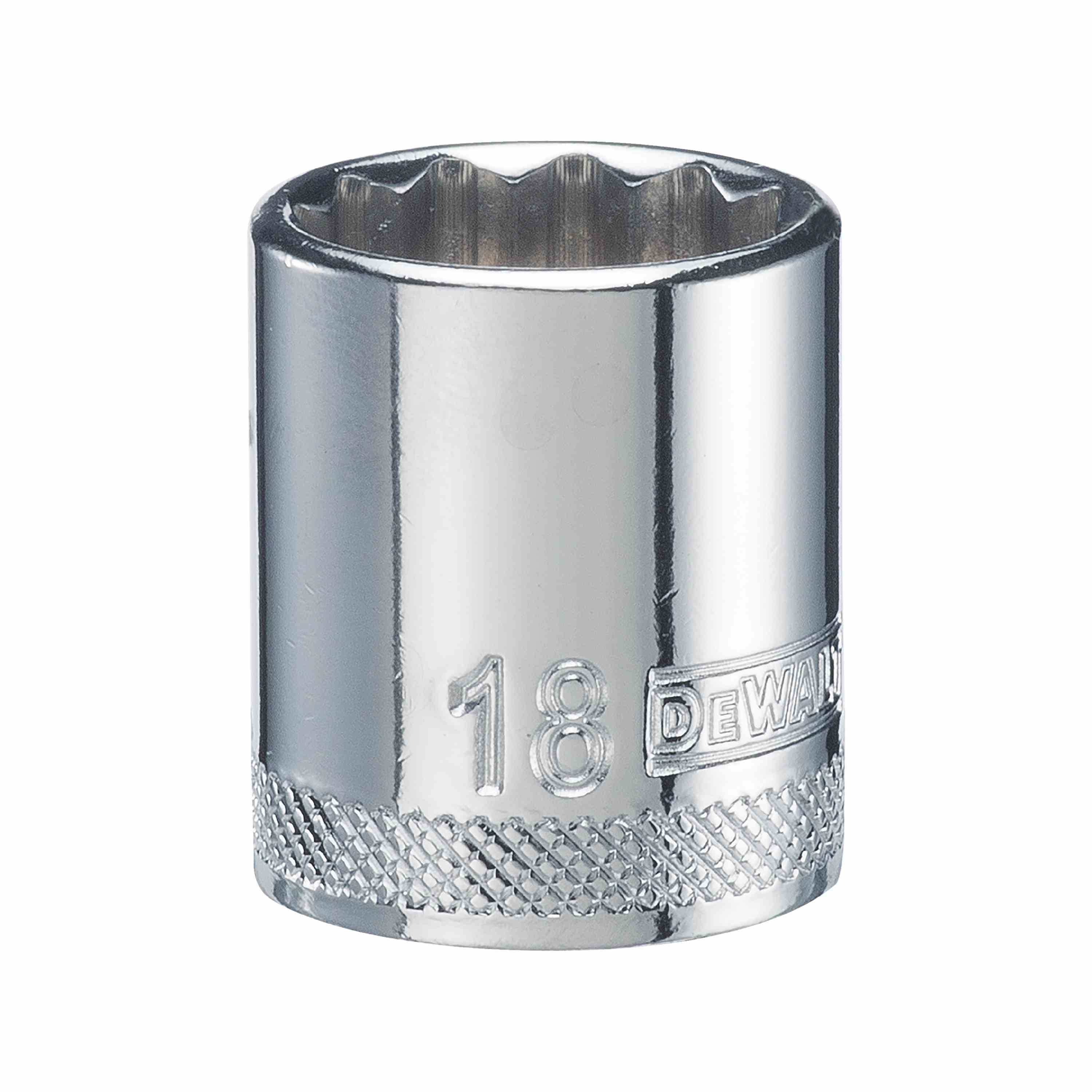 3/8 in Drive 12 pt Socket 18 mm