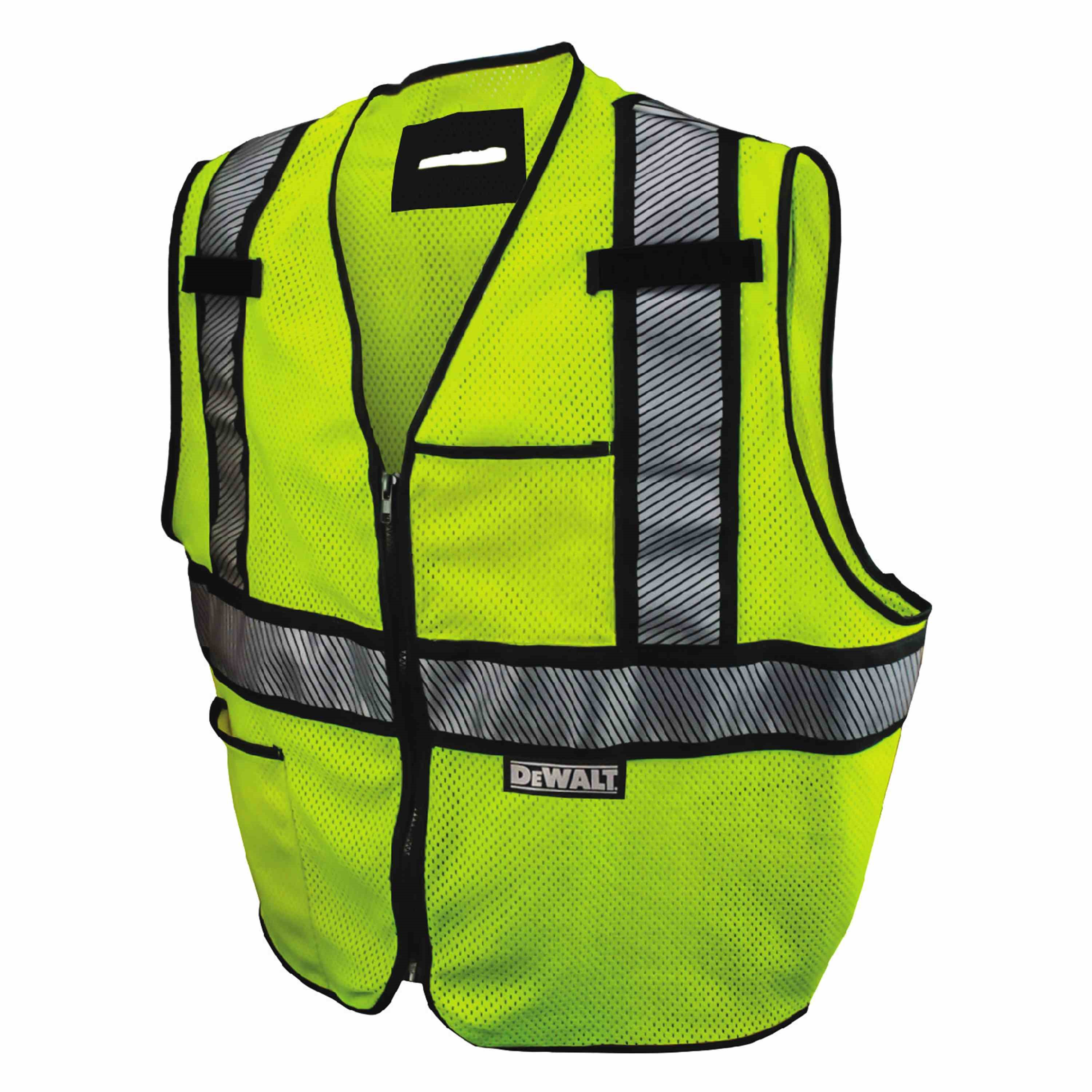 Class 2 FR Mesh Vest with Contrasting Trim - XXX-Large
