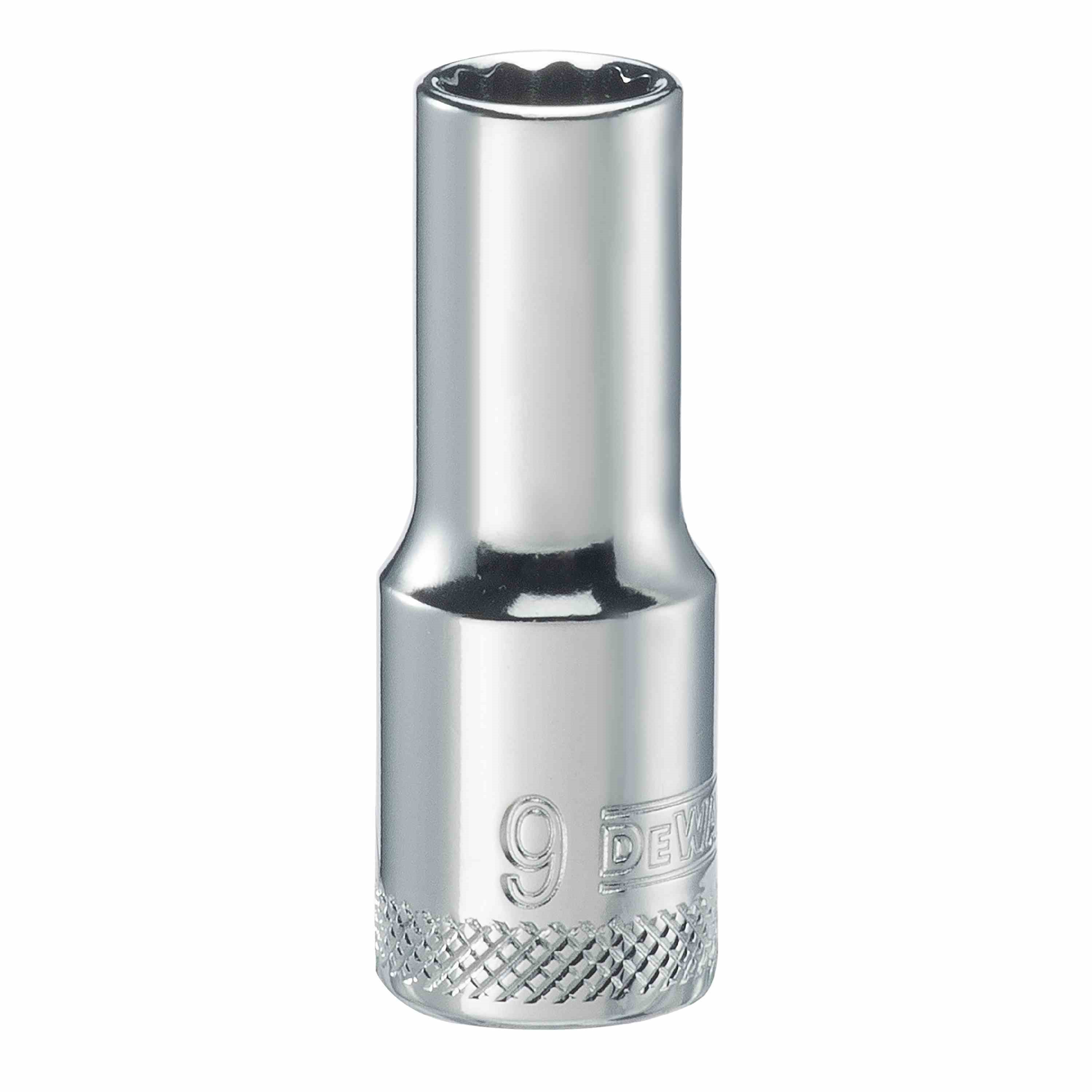 3/8 in Drive 12 pt Deep Socket 9 mm