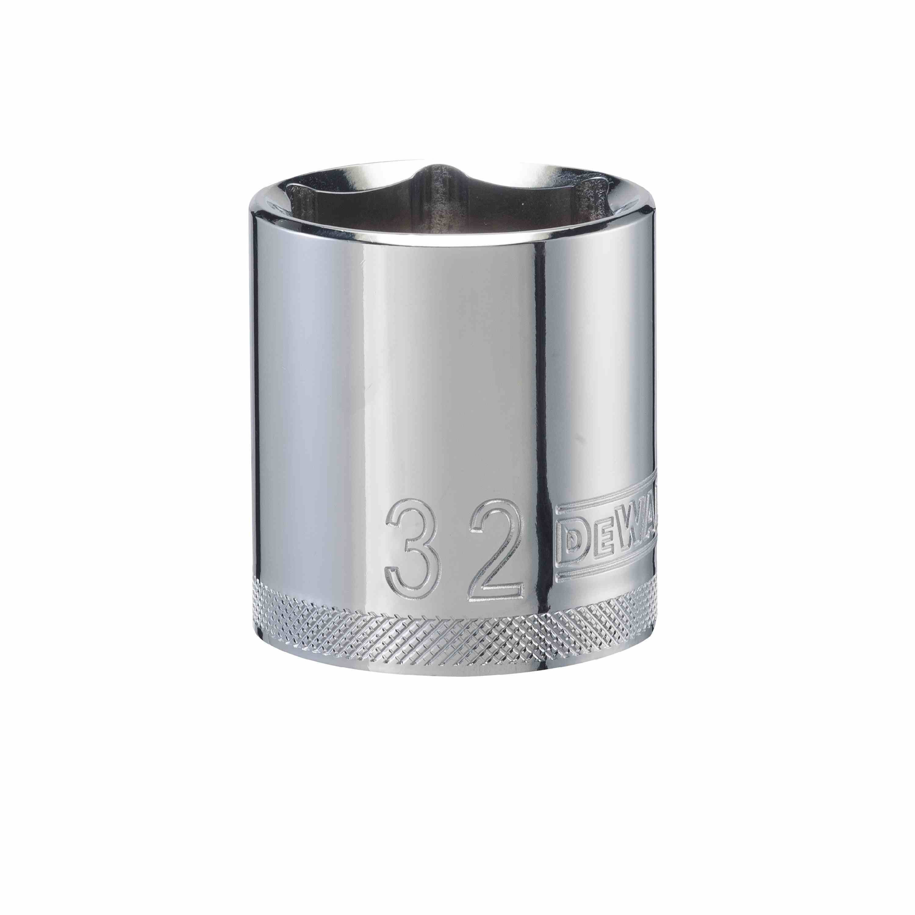 1/2 in Drive 6 pt Standard Socket 32 mm