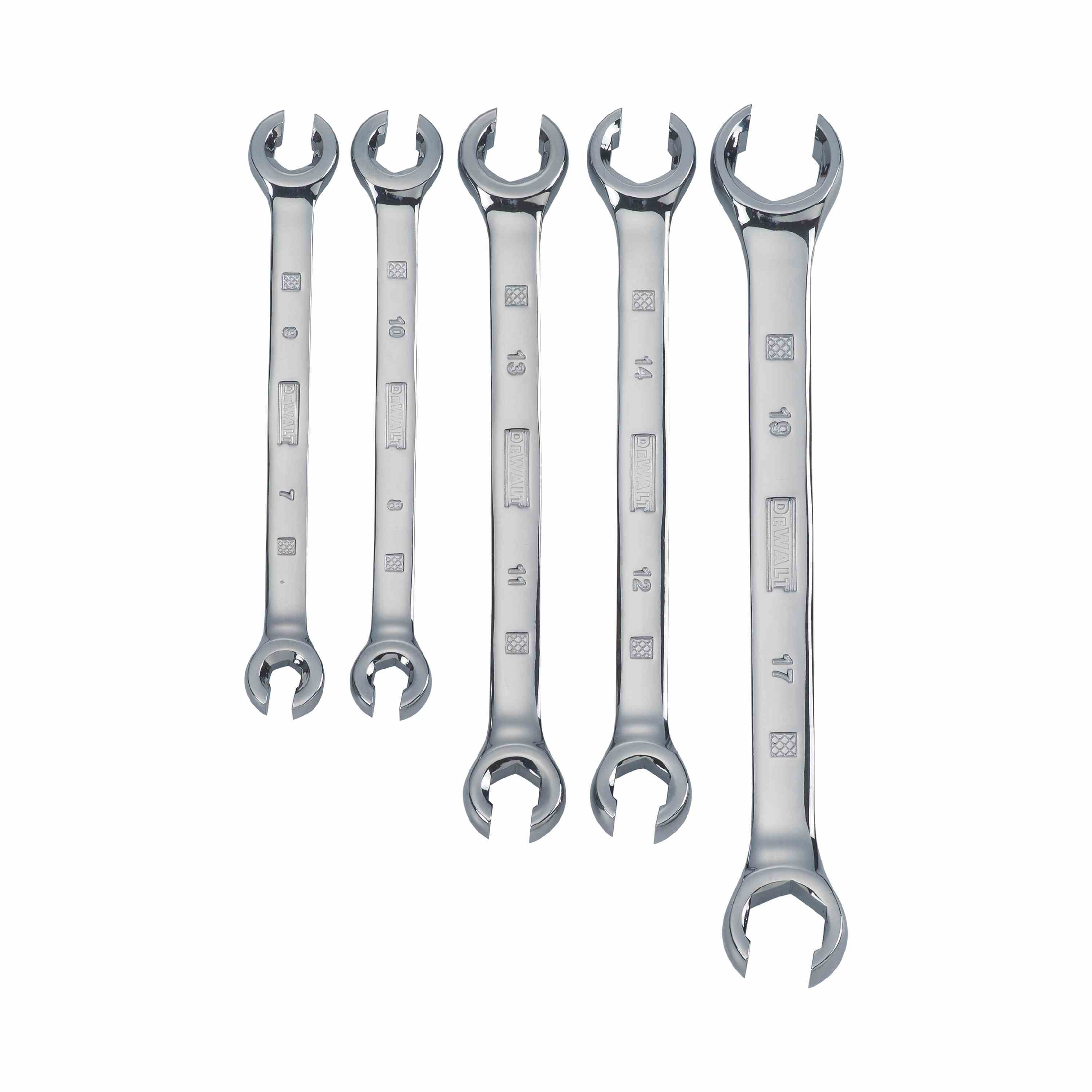 5 Piece Flare Nut Metric Wrench Set