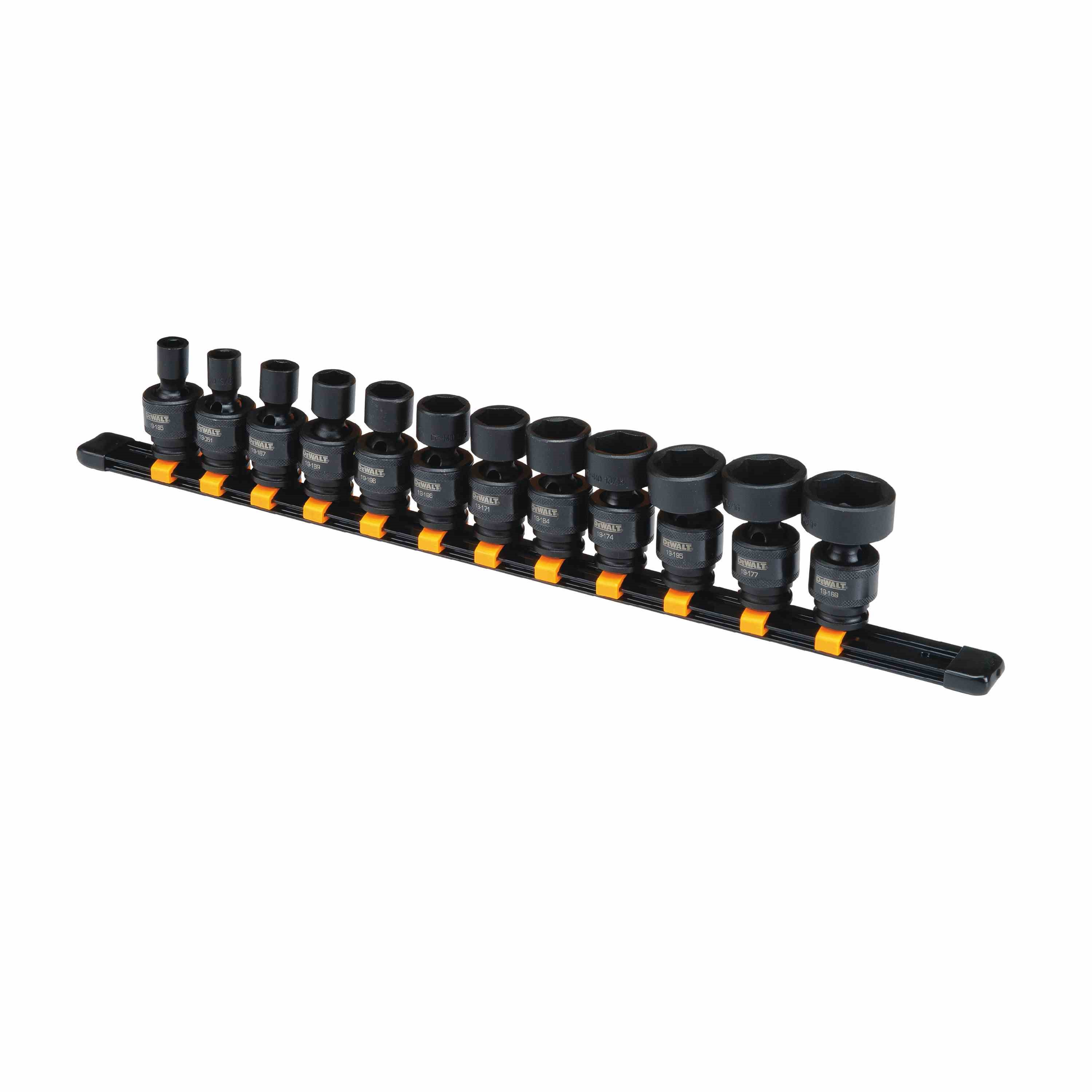 12 Piece 3/8 in Drive Impact Universal Socket Set