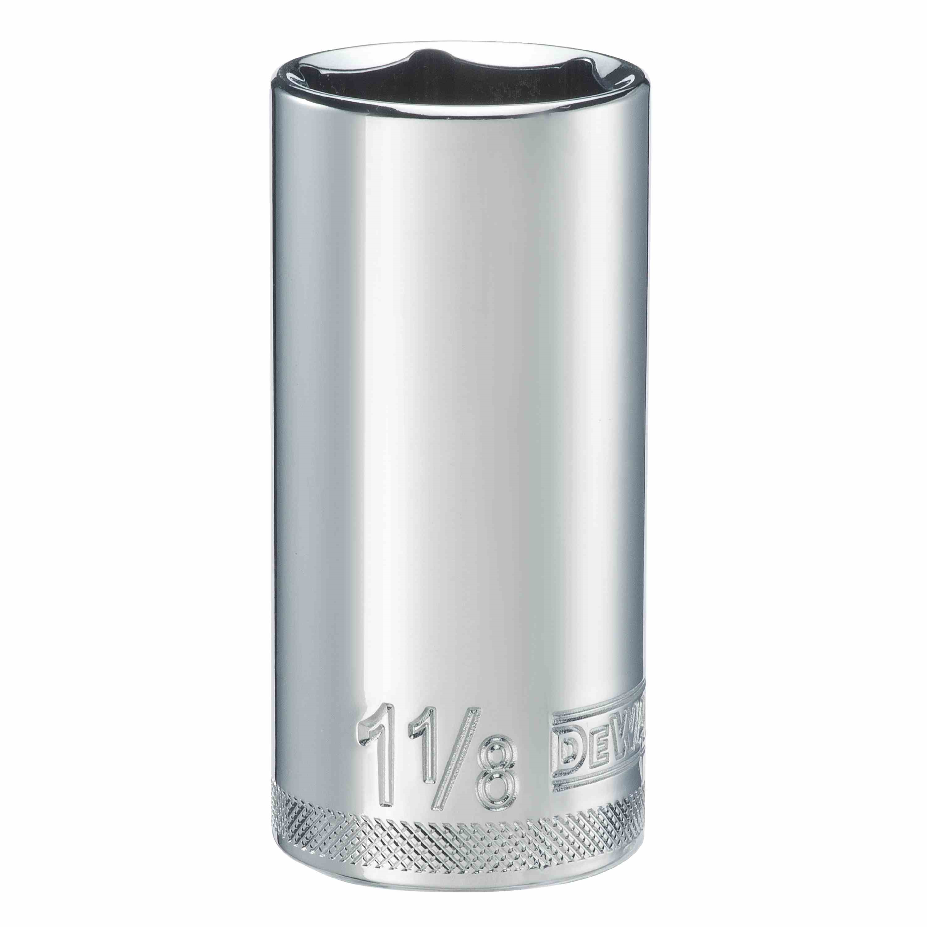 1/2 in Drive 6 pt Deep Socket 1-1/8 in