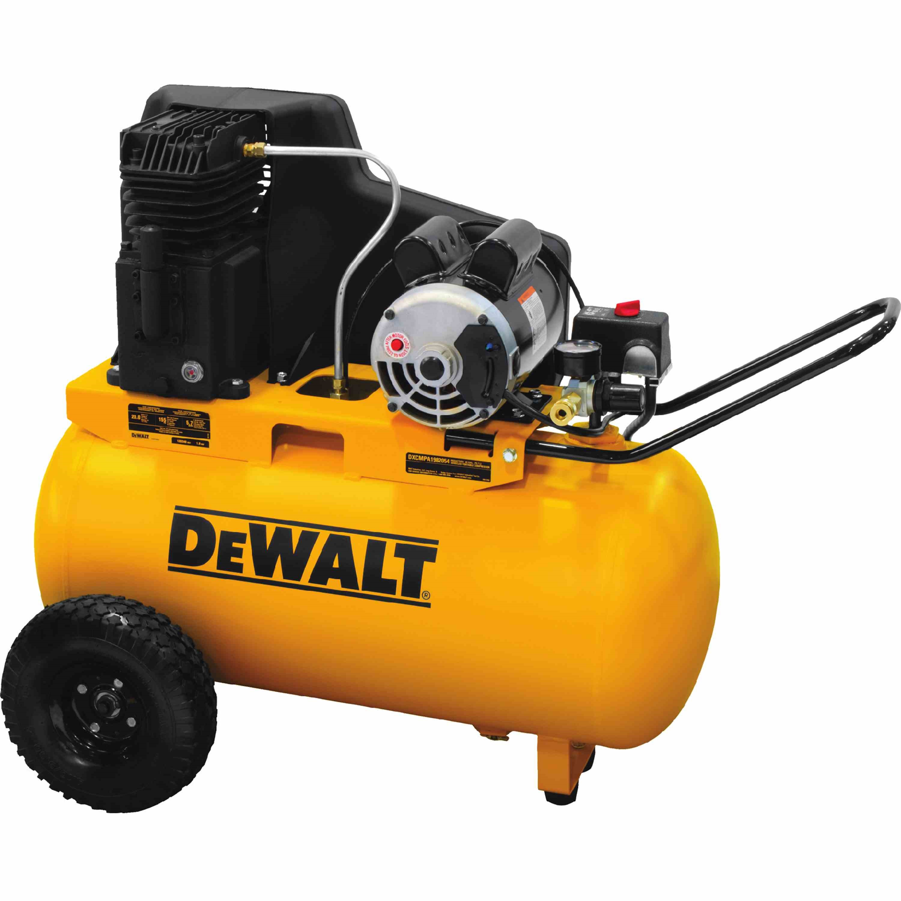 20 Gallon Cast Iron - Oil Lubricated - Belt Drive