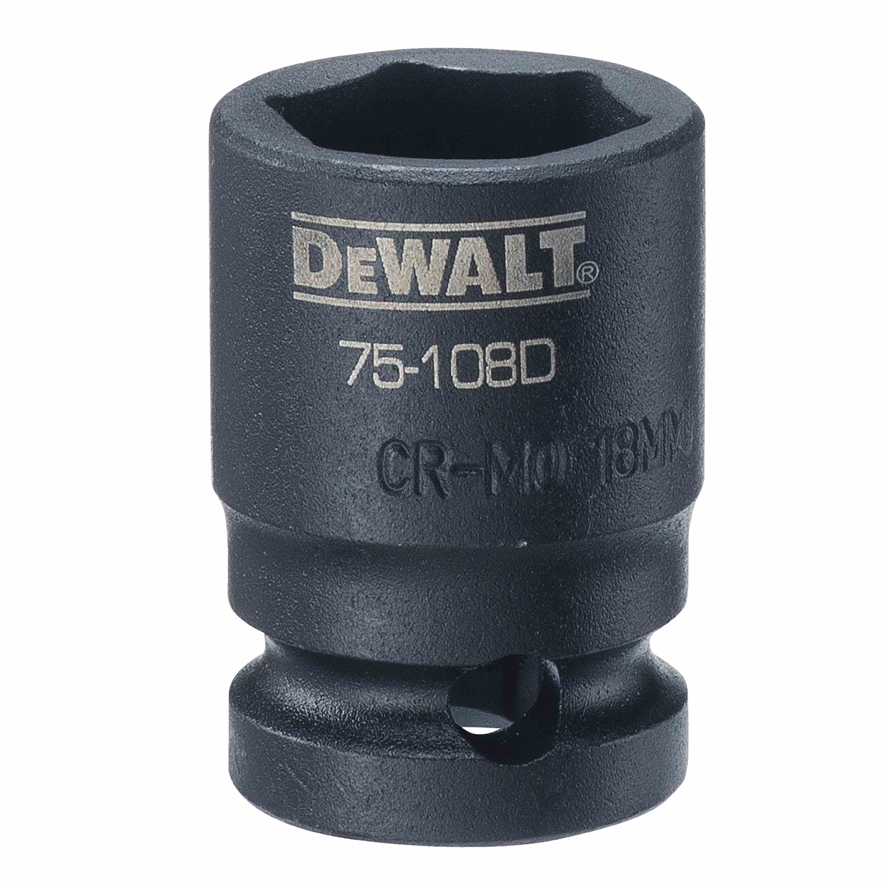 DWMT 1/2" DR IM SKT 6PT 18MM