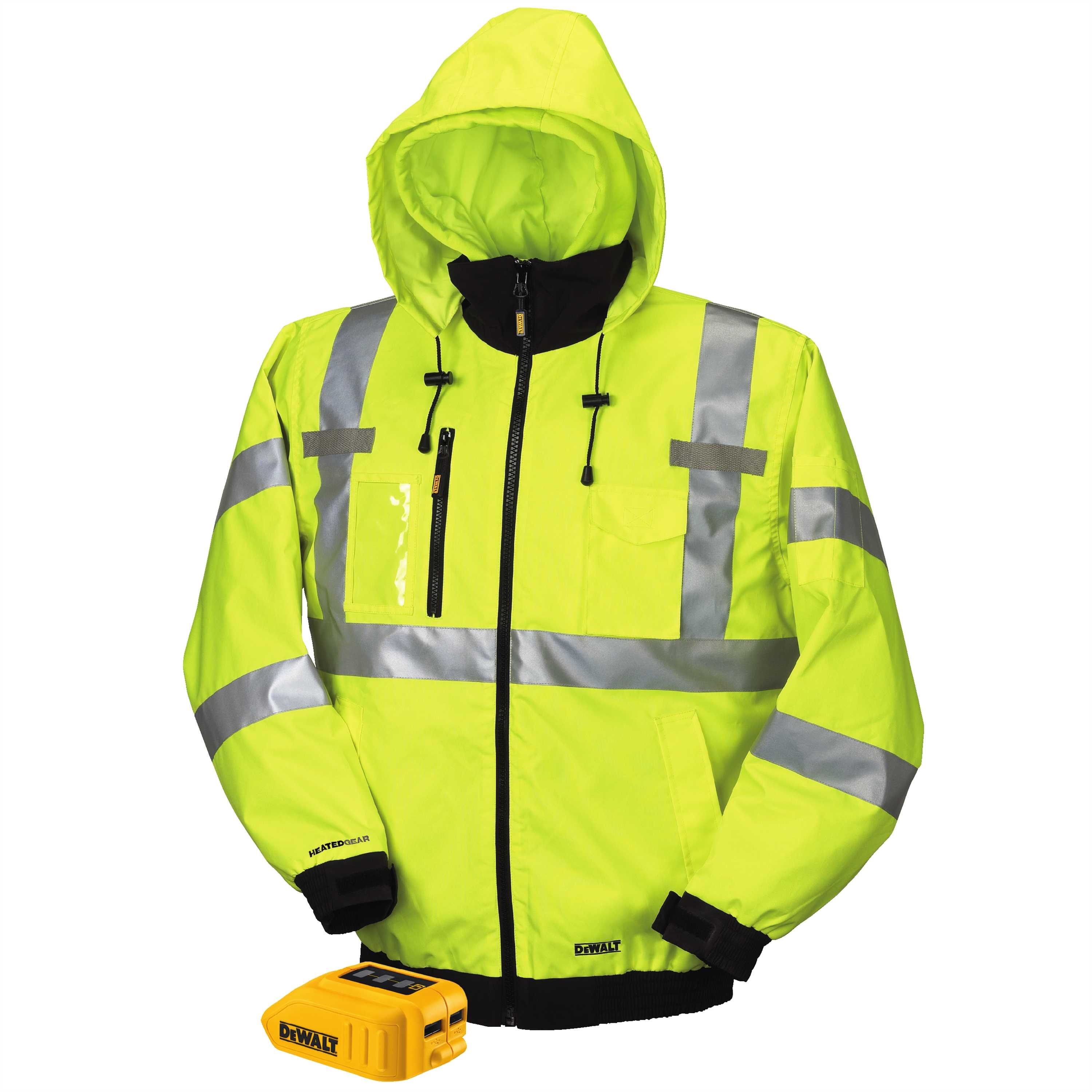 20V/12V MAX* Class III High-Vis 3-in-1 Heated Jacket (Jacket and Adaptor Only) - XXX-Large