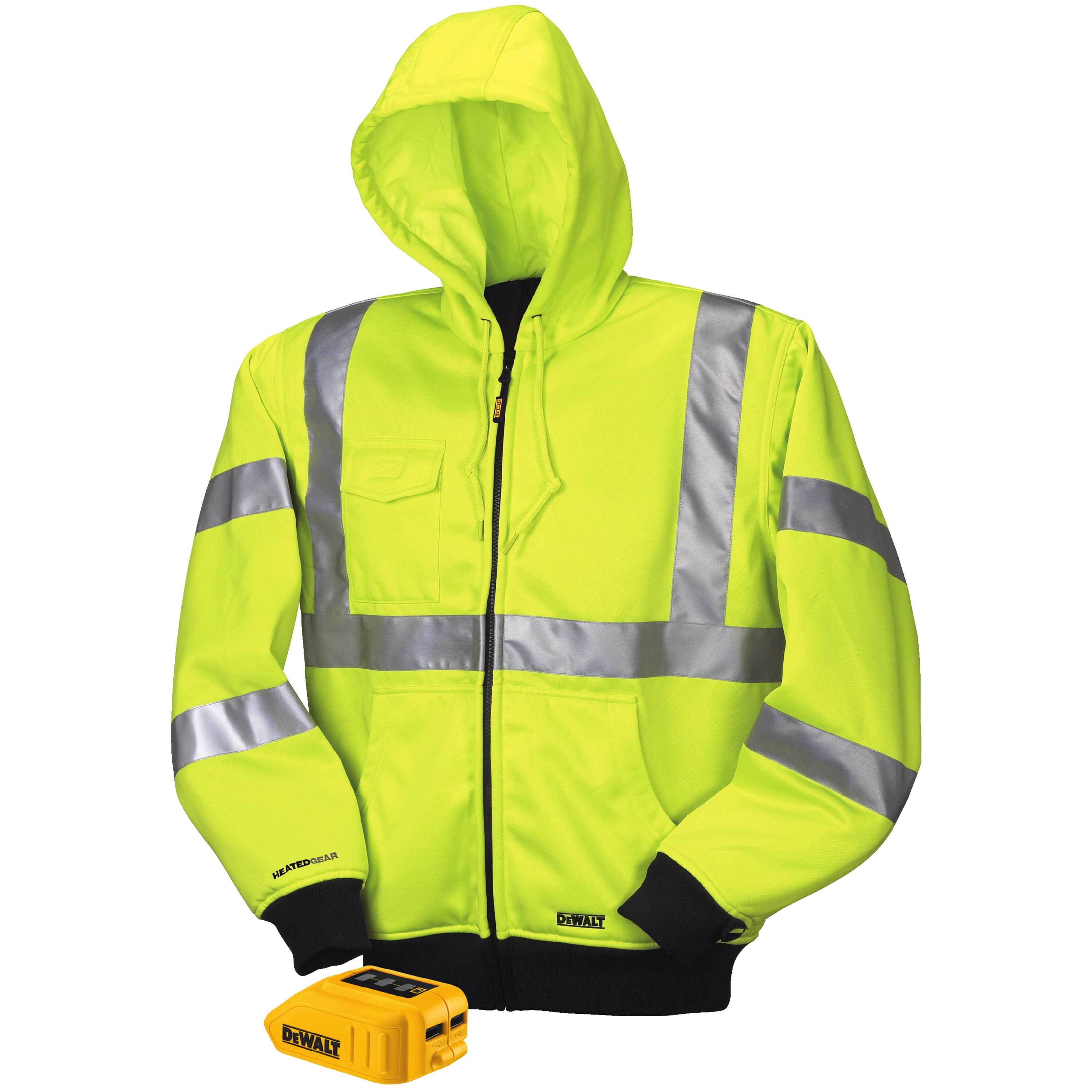 20V/12V MAX* Class III High-Vis Heated Hoodie (Hoodie and Adaptor Only) - XXX-Large