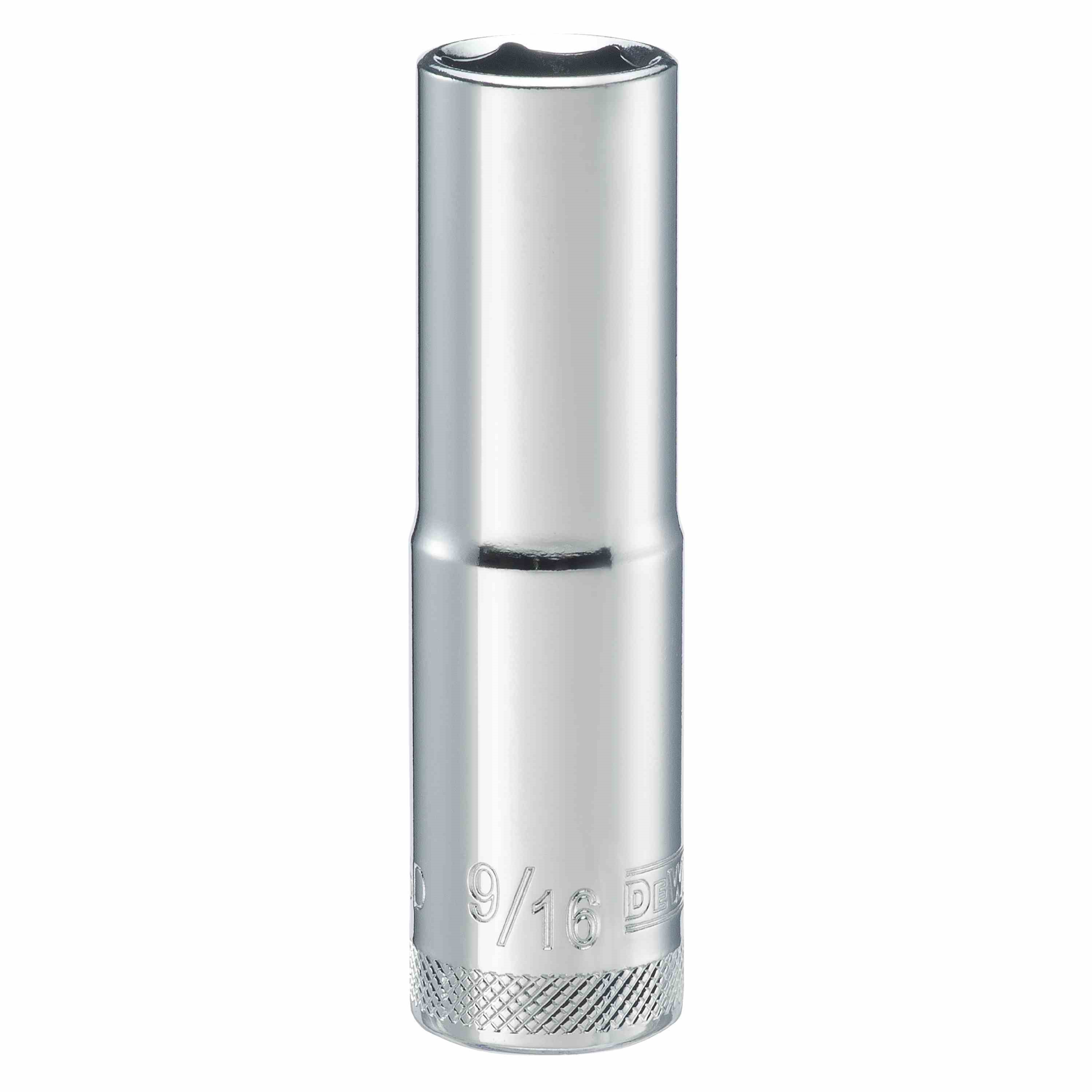 1/2 in Drive 6 pt Deep Socket 9/16 in