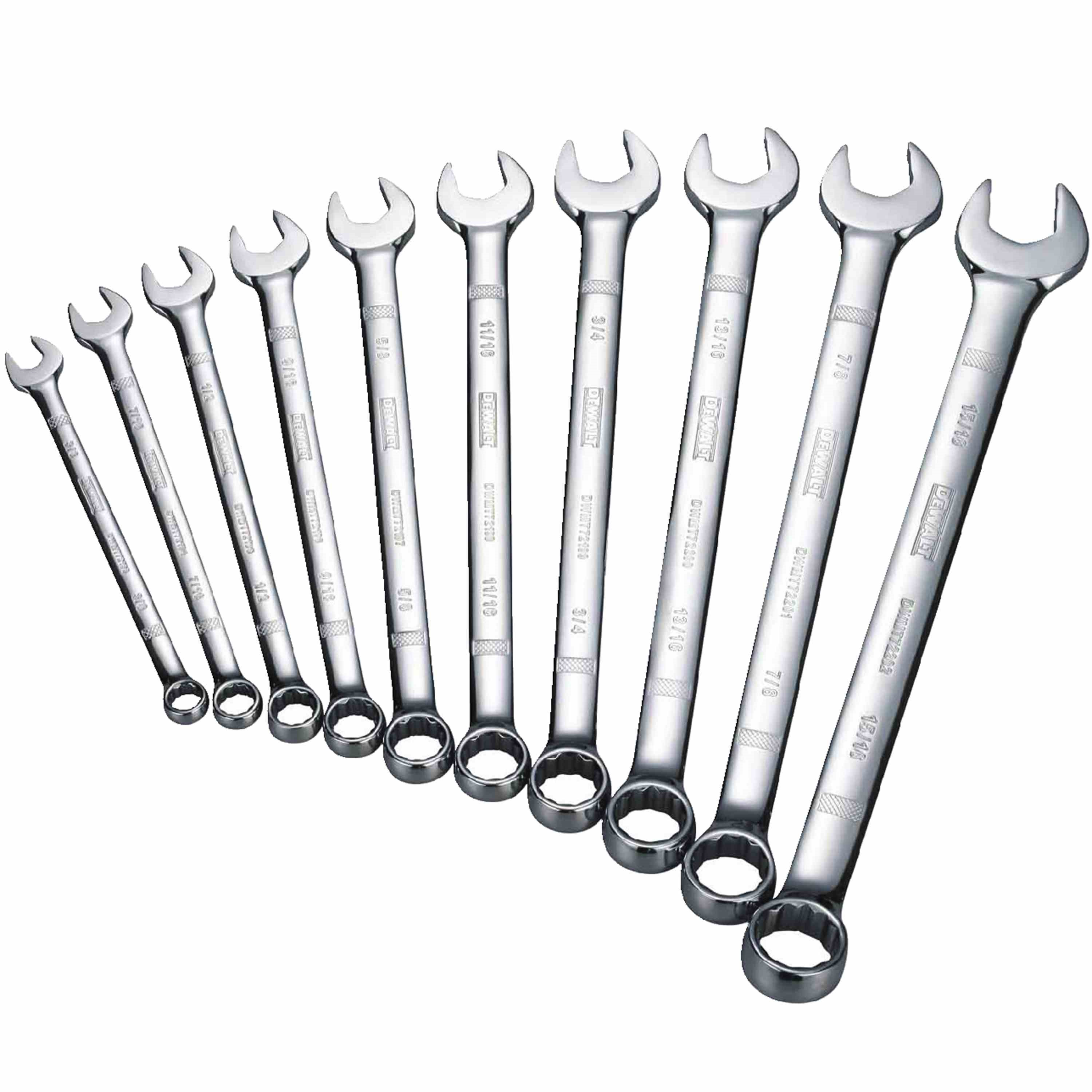 10 Piece Combination Wrench Set