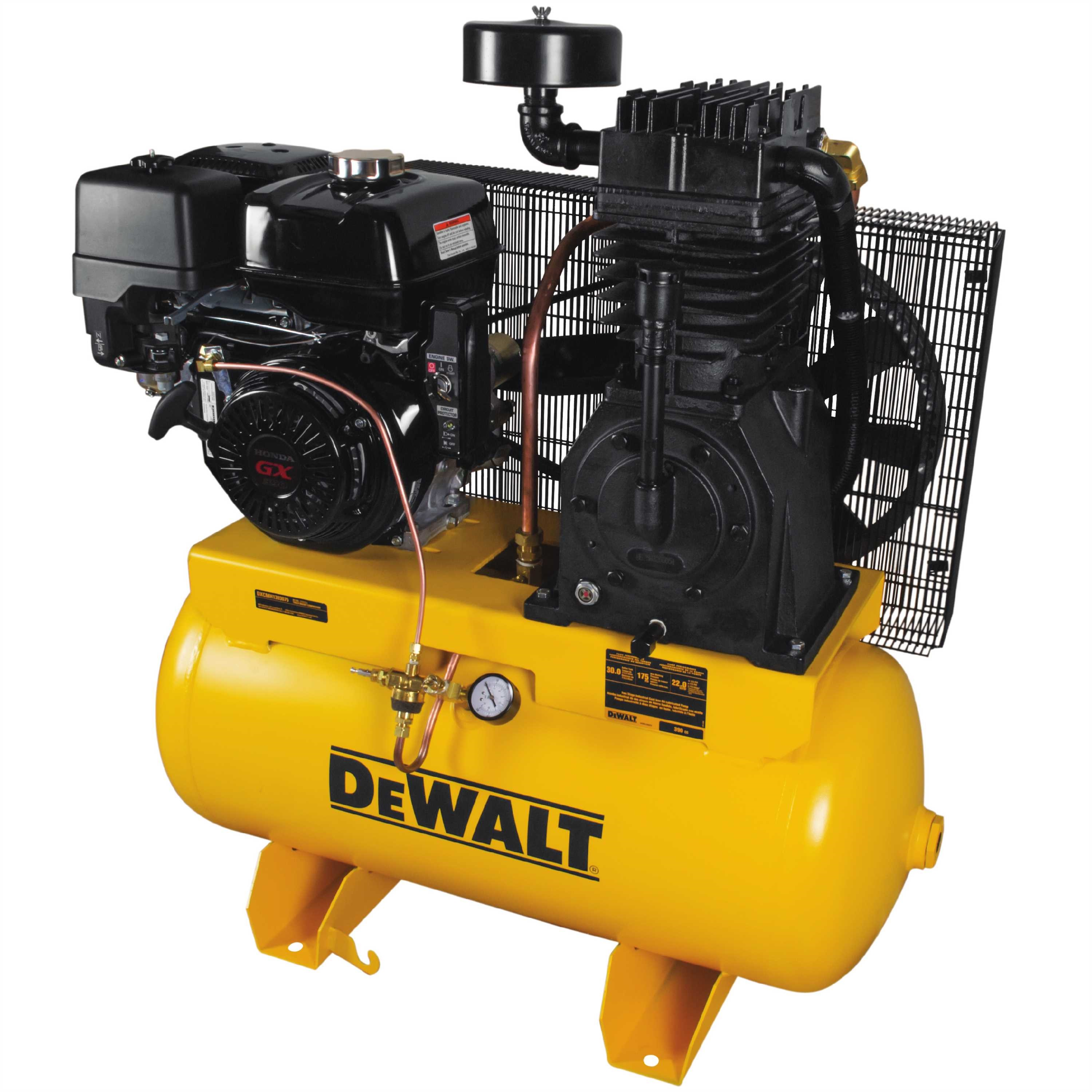 30 Gallon Two Stage Gas Powered Truck Mount Air Compressor