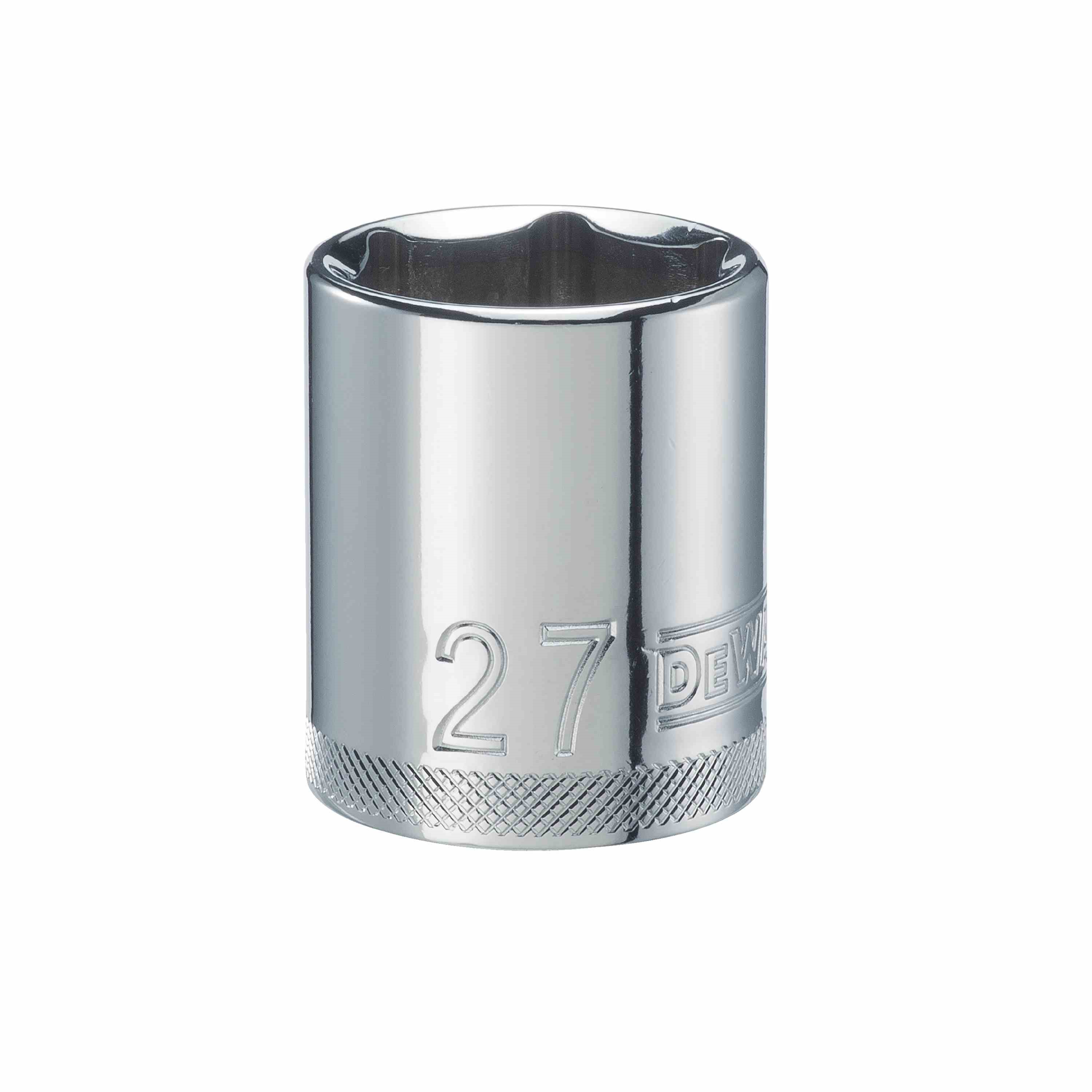 1/2 in Drive 6 pt Standard Socket 27 mm