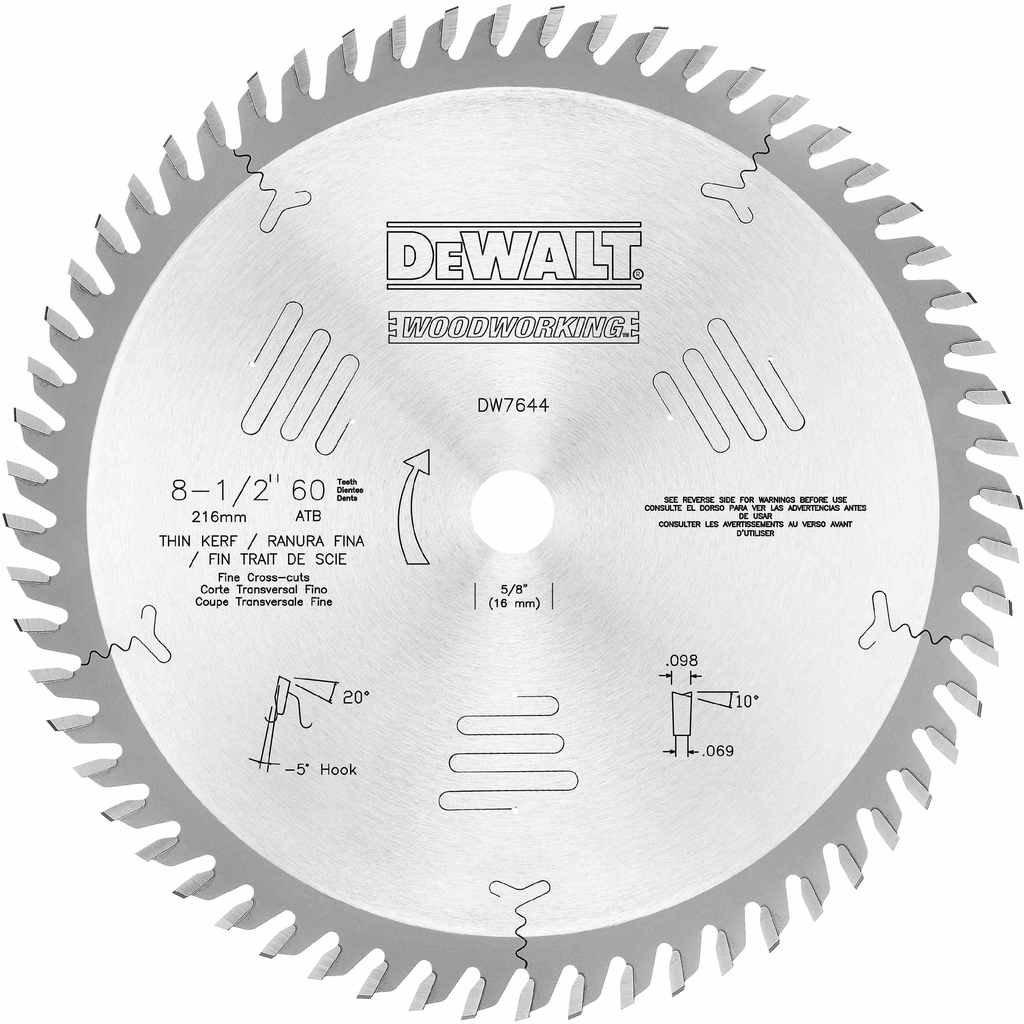 DIT DW7644 8 1/2" 60T Fine cross c DIT DW7644 8 1/2" 60T Fine cross c