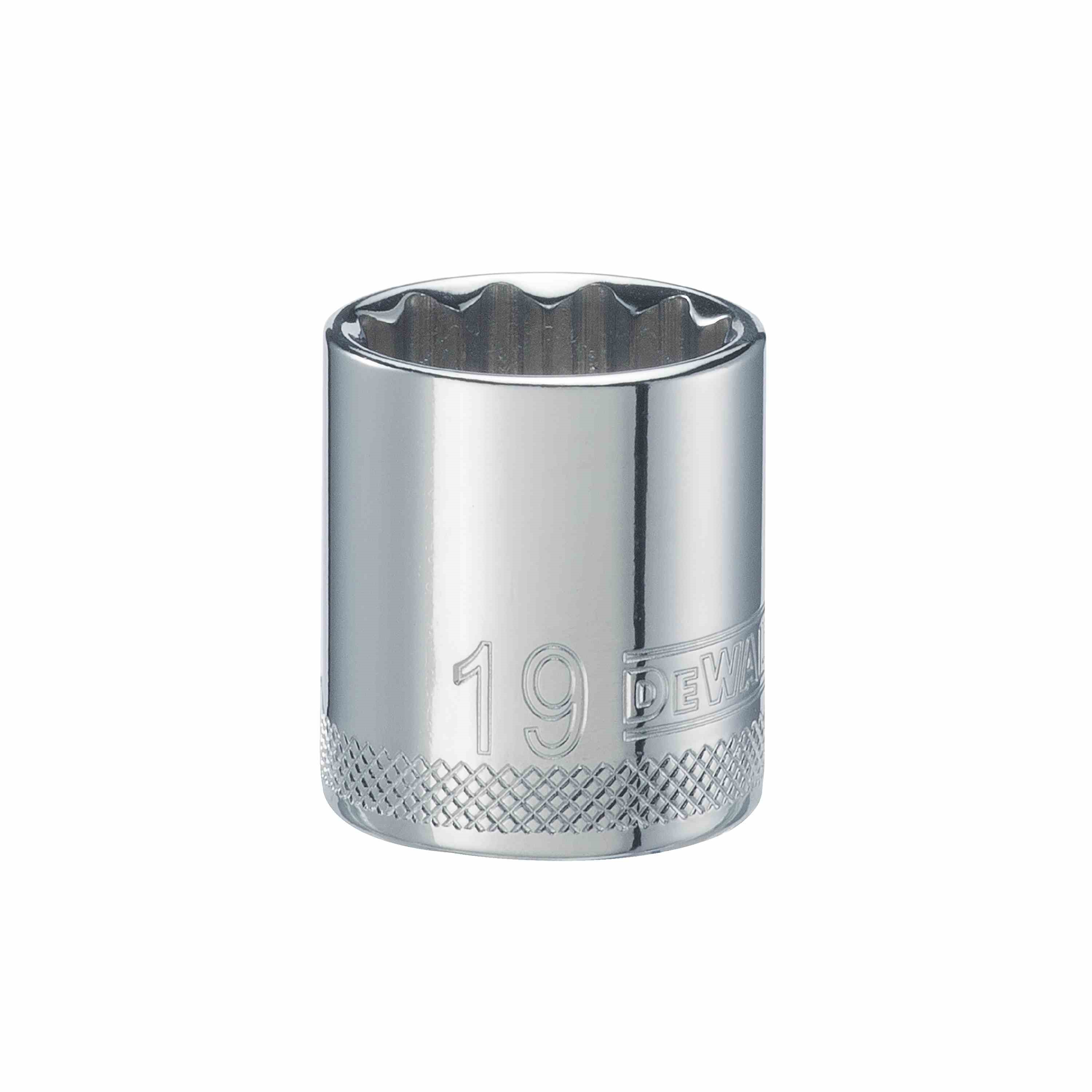 3/8 in Drive 12 pt Socket 19 mm