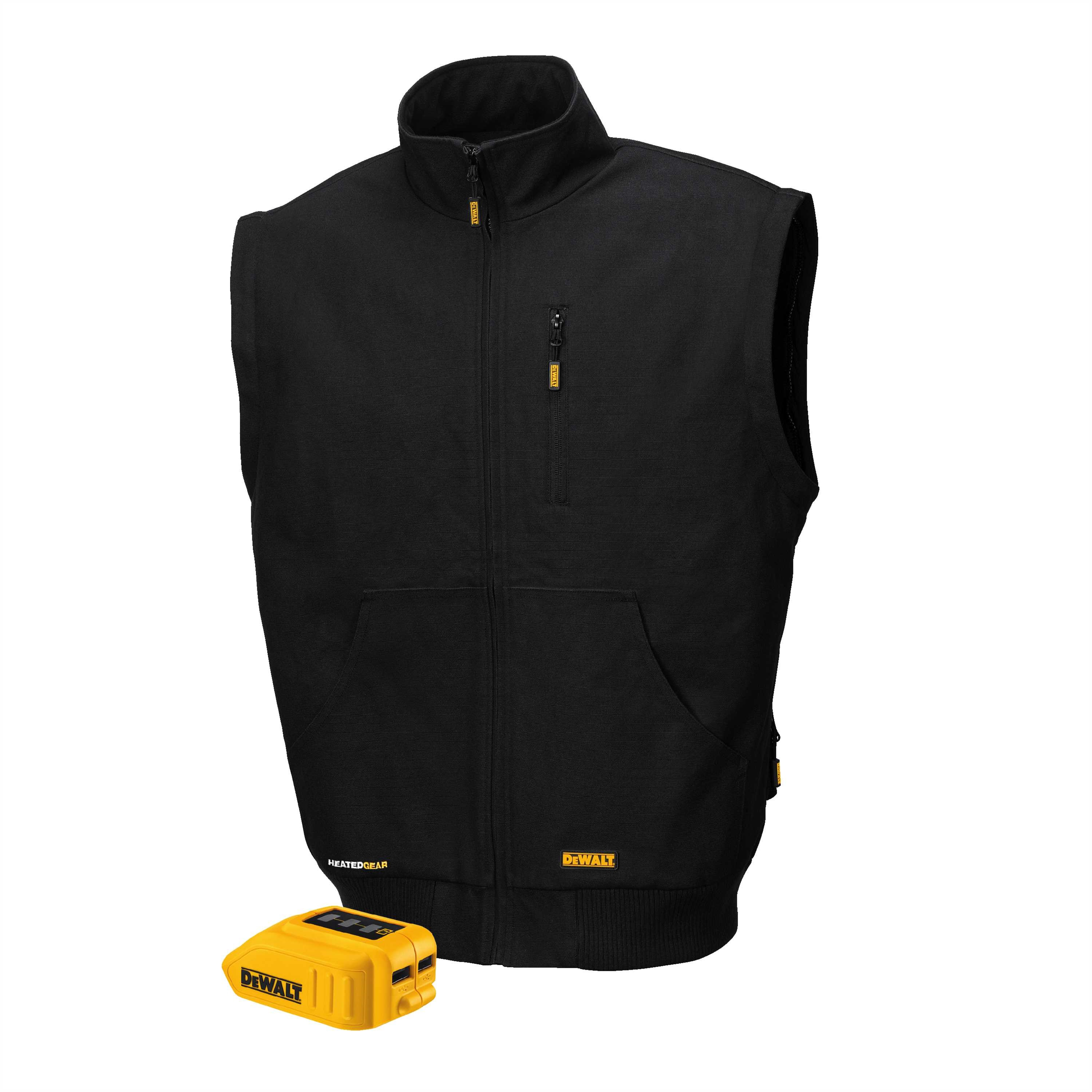 20V/12V MAX* Black Heated Vest (Jacket and Adaptor Only) - XXX-Large