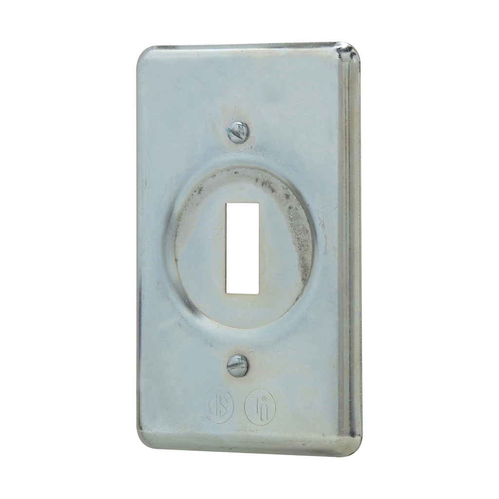 CROUSE-H DS32 STEEL FS SWITCH COVER 1GANG CROUSE-H DS32 STEEL FS SWITCH COVER 1GANG