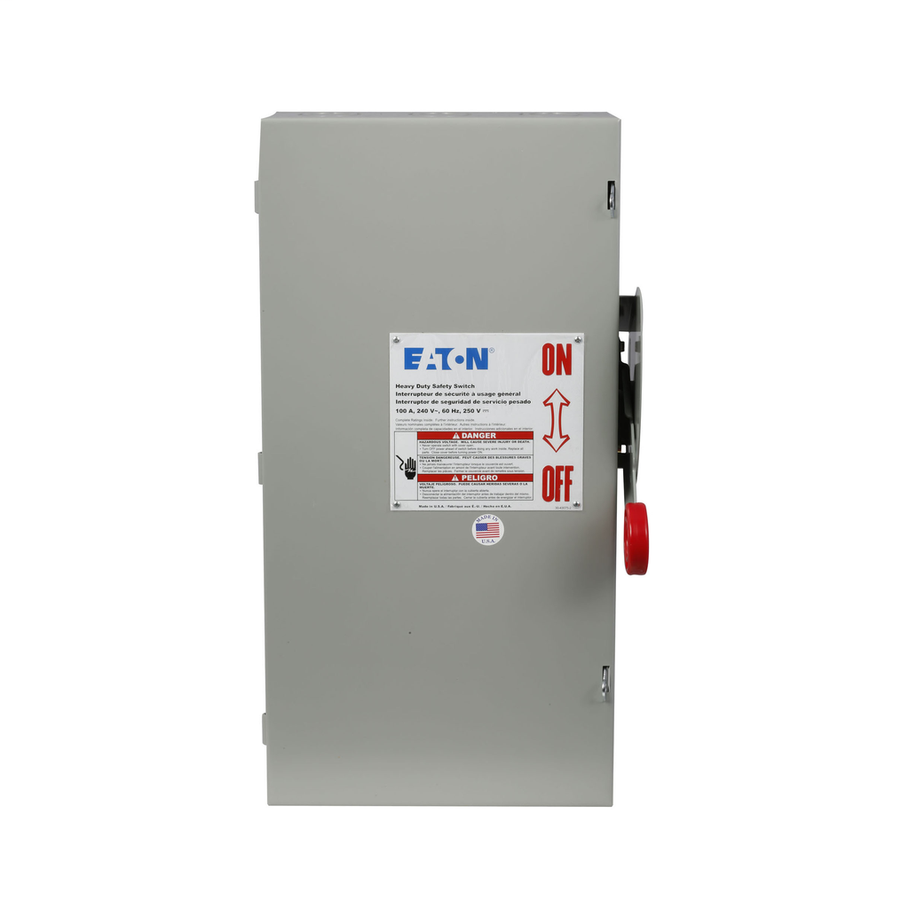 Product image for Eaton DH363FGK Heavy Duty Safety Switch
