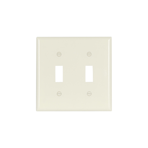 Product image for EWD 2139A-BOX Wallplate 2G Toggle T