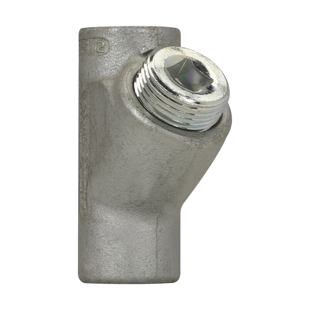 Crouse-Hinds Series EYS3 1 Inch Female Hub Electrogalvanized Ductile/Iron Alloy Conduit Sealing Crouse-Hinds Series EYS3 1 Inch Female Hub Electrogalvanized Ductile/Iron Alloy Conduit Sealing