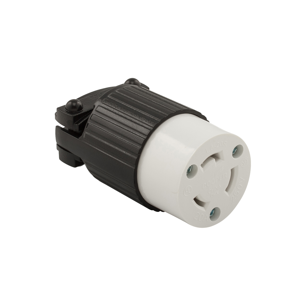 Product image for EWD L620C Conn 20A 250V 2P3W Lkg BW